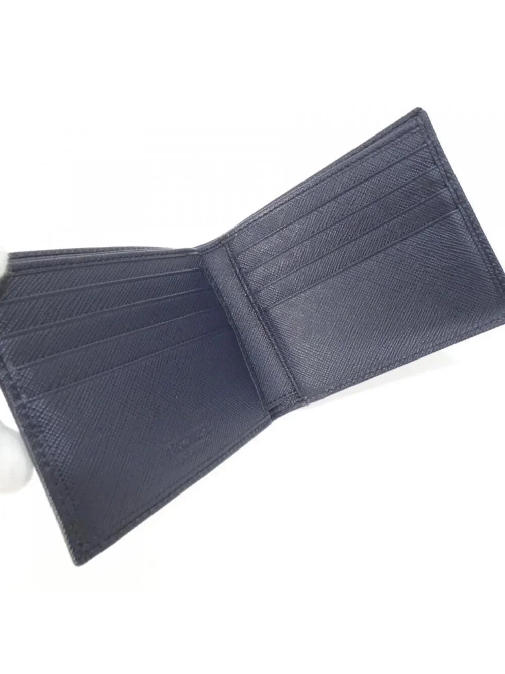 Prada Billfold Wallet Silver